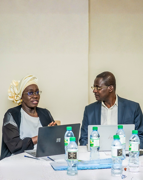 Professionals at a collaborative workshop.