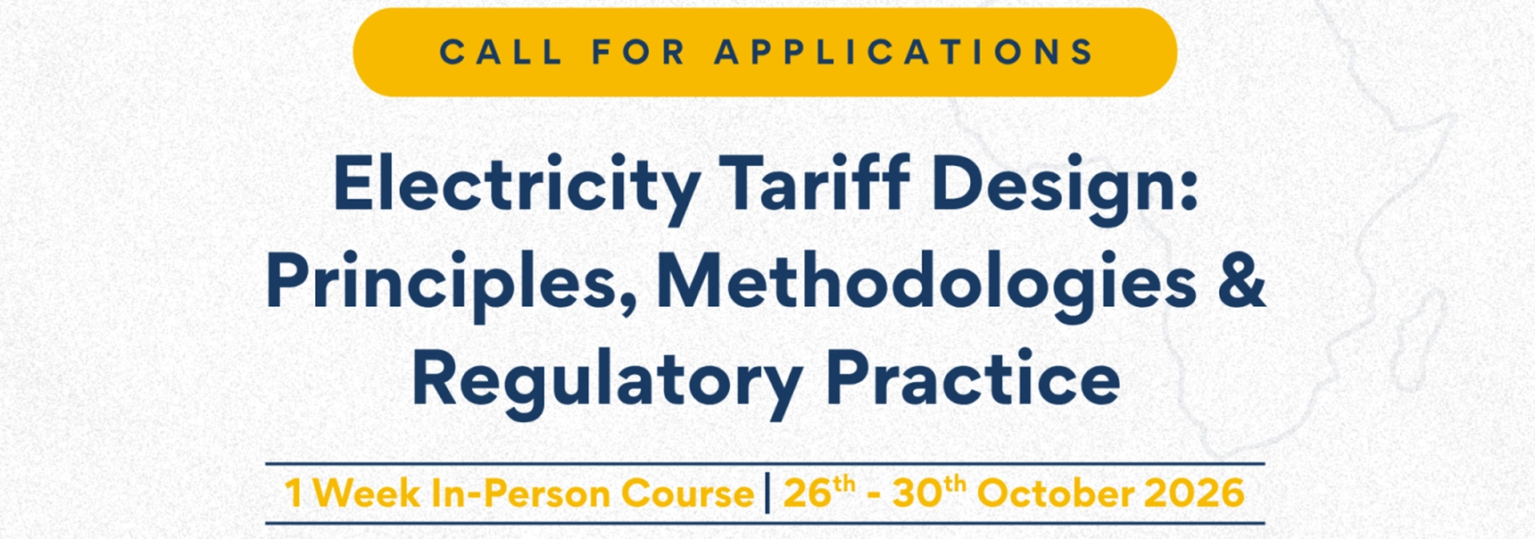 Electricity Tariff Design: Principles, Methodologies & Regulatory Practice