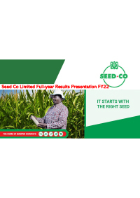 SCL FY22 Results Presentation