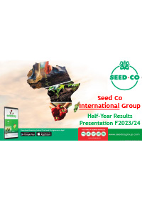 Seed Co International Half Year Results Presentation 30 Sept 2023