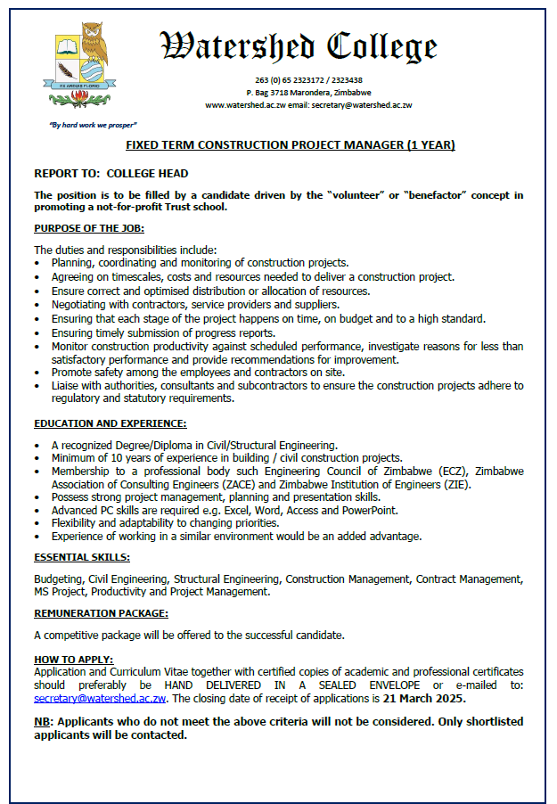 Project Manager