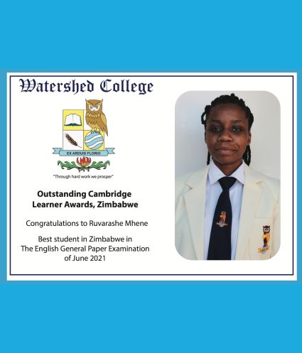 Outstanding Cambridge Learner Awards,Zimbabwe