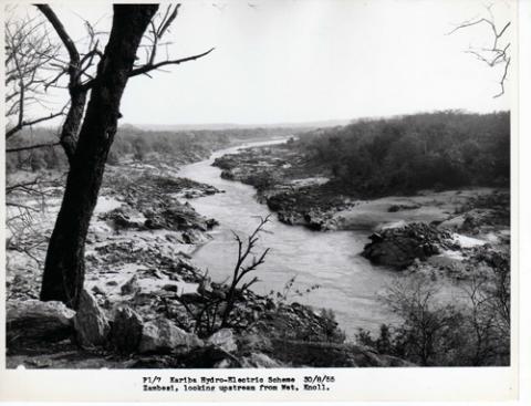 Zambezi looking upstream from Met Knoll