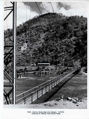 Suspension Bridge from South Bank